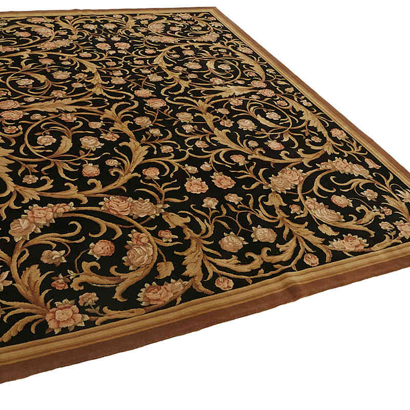 Nueva Alfombra Oushak Tejida a Mano - K0082435
