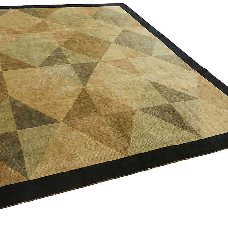 New Contemporary Hand-Knotted Rug - K0082436