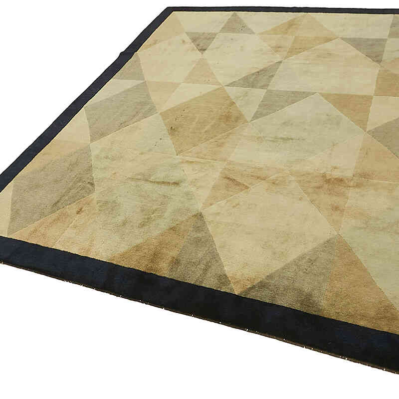 New Contemporary Hand-Knotted Rug - K0082436