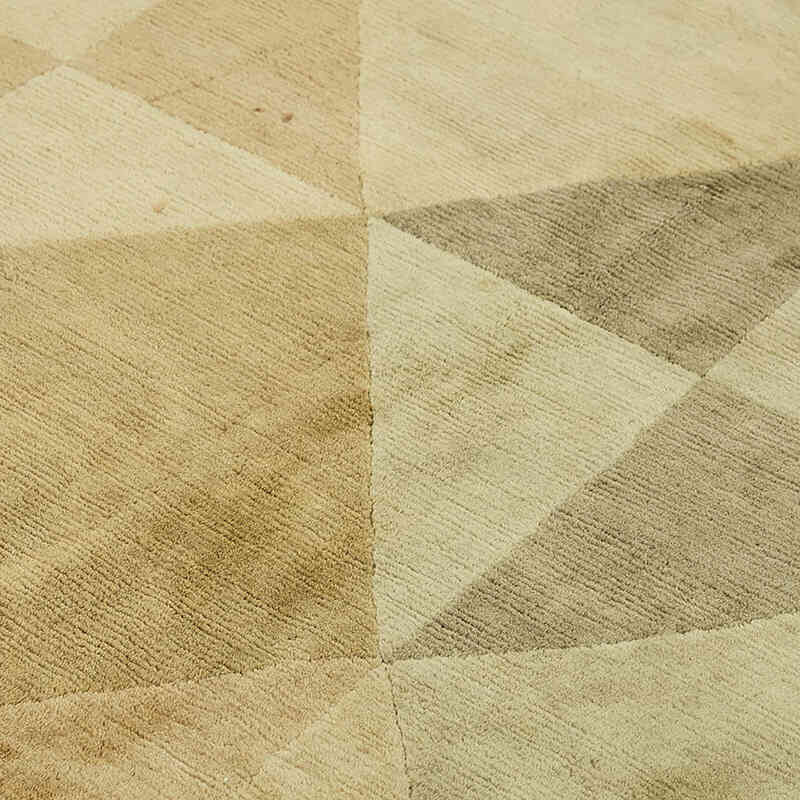 New Contemporary Hand-Knotted Rug - K0082436
