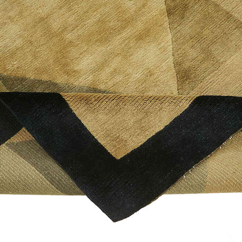 New Contemporary Hand-Knotted Rug - K0082436