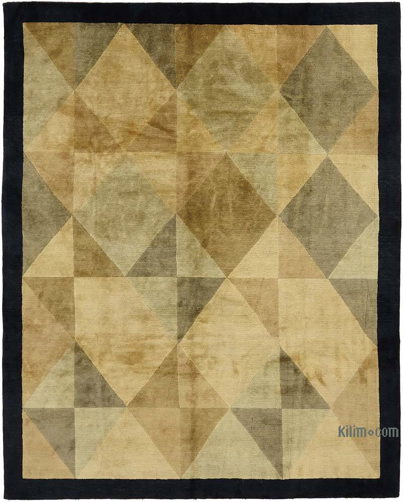 New Contemporary Hand-Knotted Rug - K0082436
