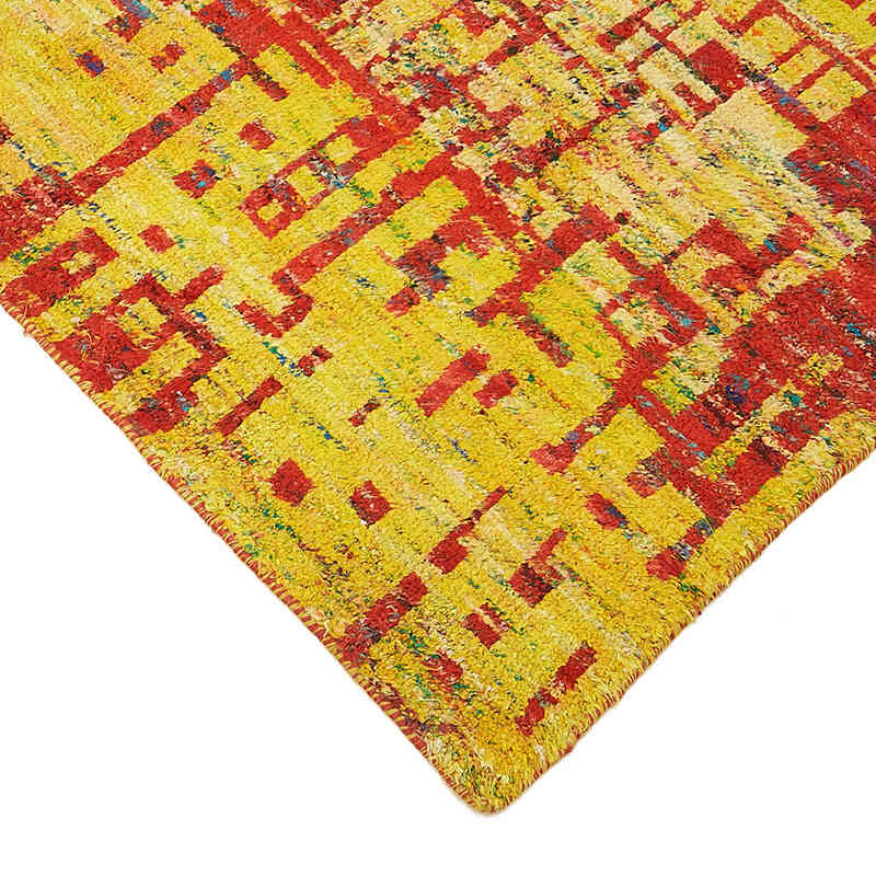 New Contemporary Hand-Knotted Rug - K0082437