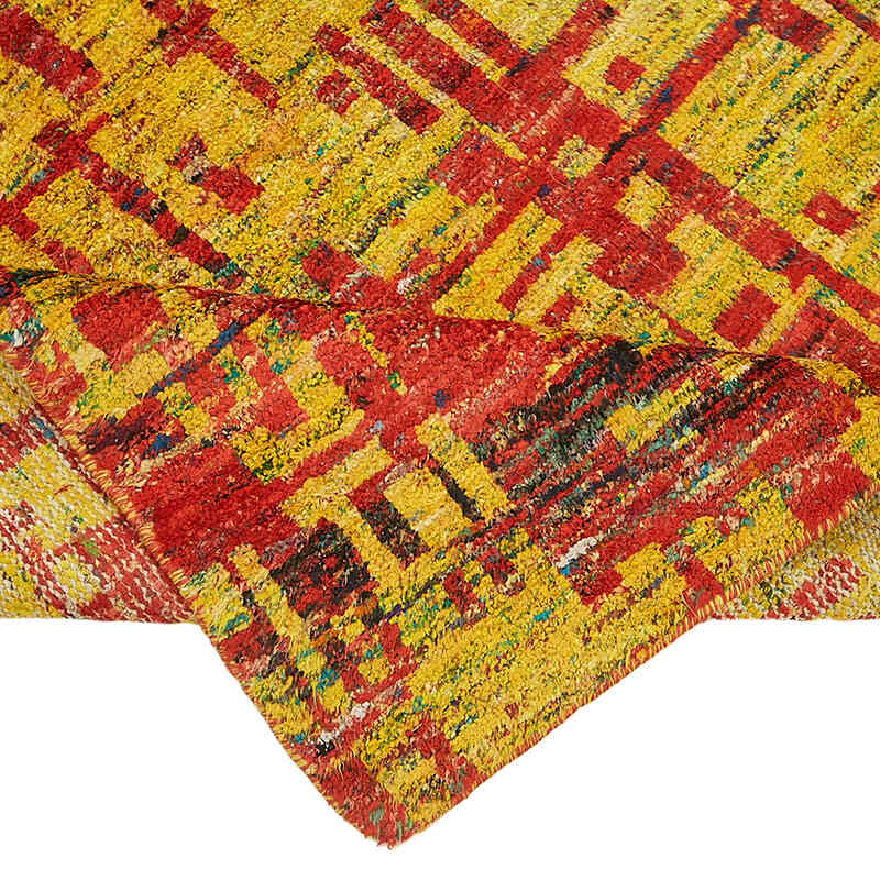 New Contemporary Hand-Knotted Rug - K0082437