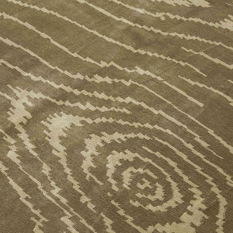 New Contemporary Hand-Knotted Rug - K0082438