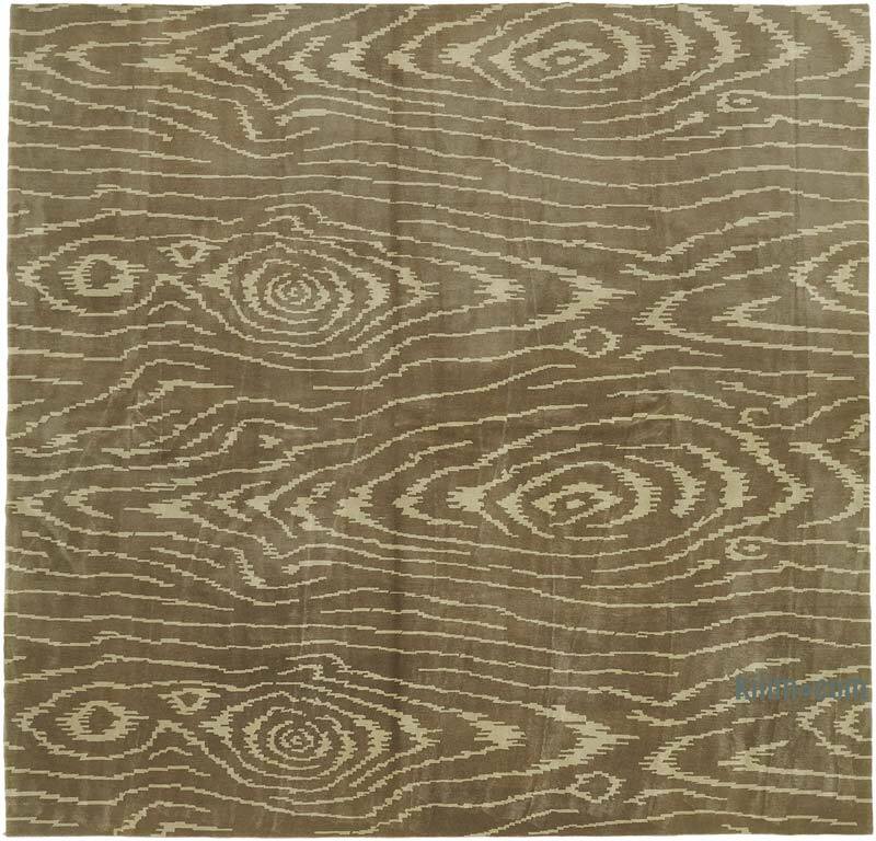 New Contemporary Hand-Knotted Rug - K0082438