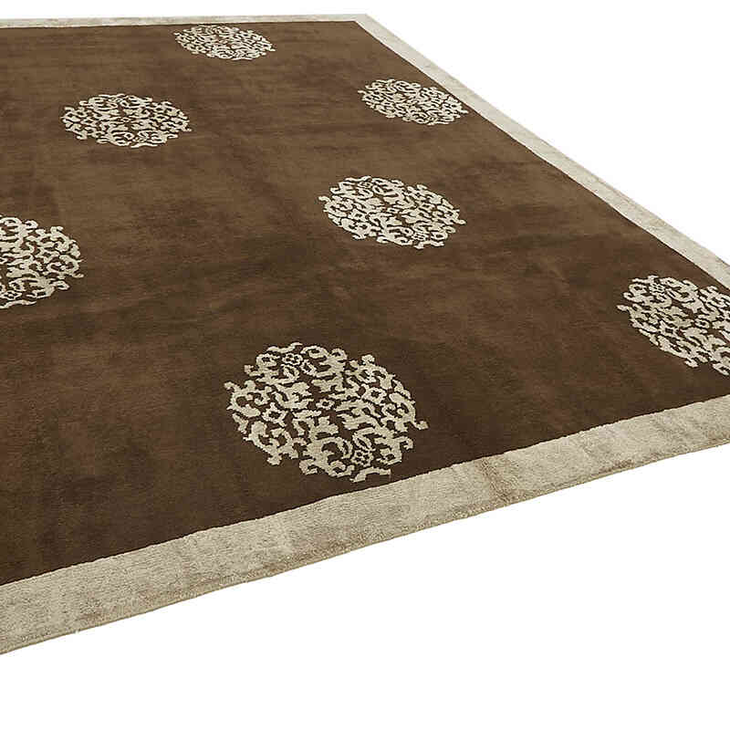 Nueva Alfombra Oushak Tejida a Mano - K0082440