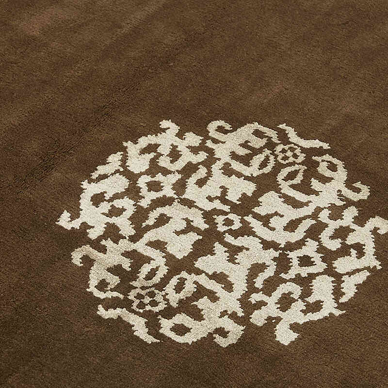 Nueva Alfombra Oushak Tejida a Mano - K0082440