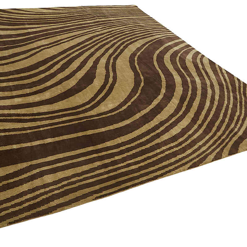 Nueva Alfombra Anudada a Mano - K0082441