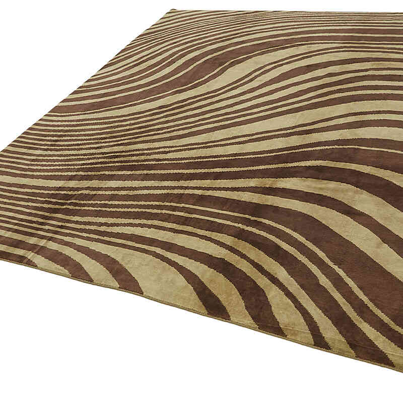 Nueva Alfombra Anudada a Mano - K0082441