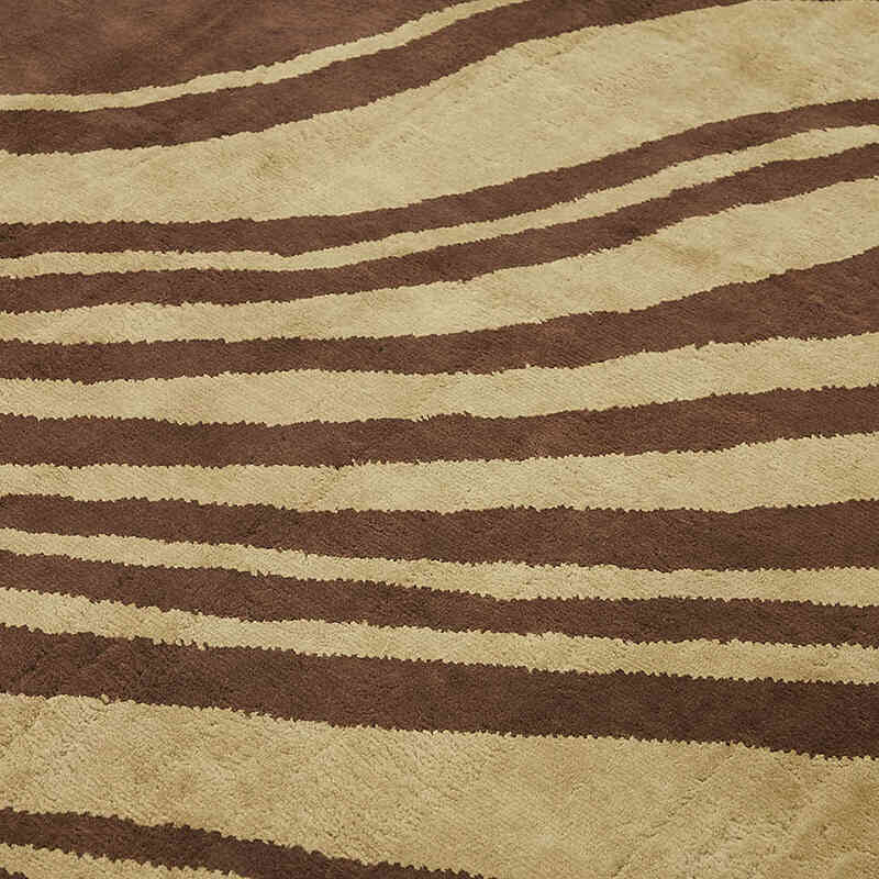 Nueva Alfombra Anudada a Mano - K0082441