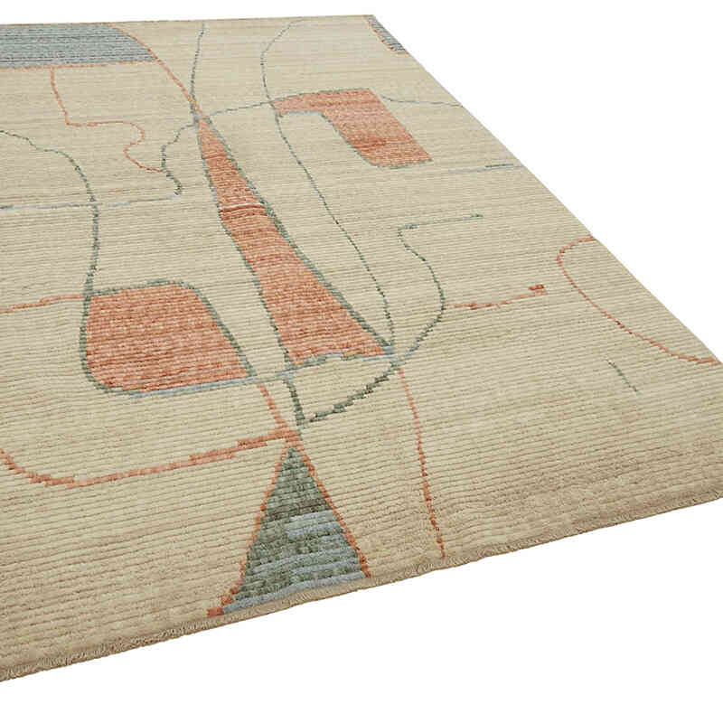 New Contemporary Wool Rug - K0082456