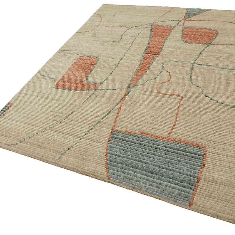 New Contemporary Wool Rug - K0082456
