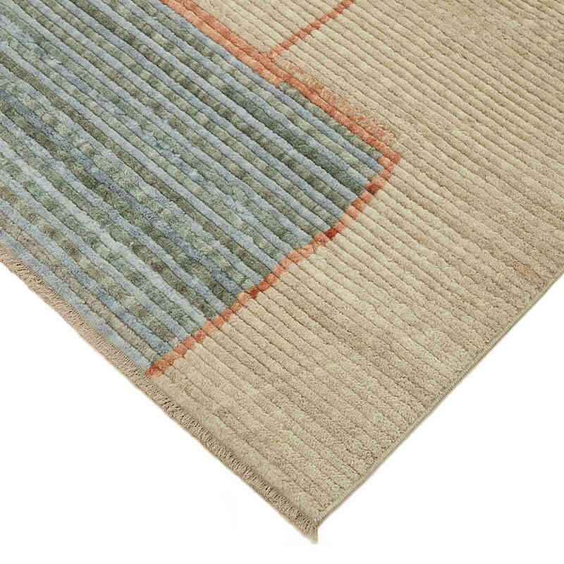New Contemporary Wool Rug - K0082456