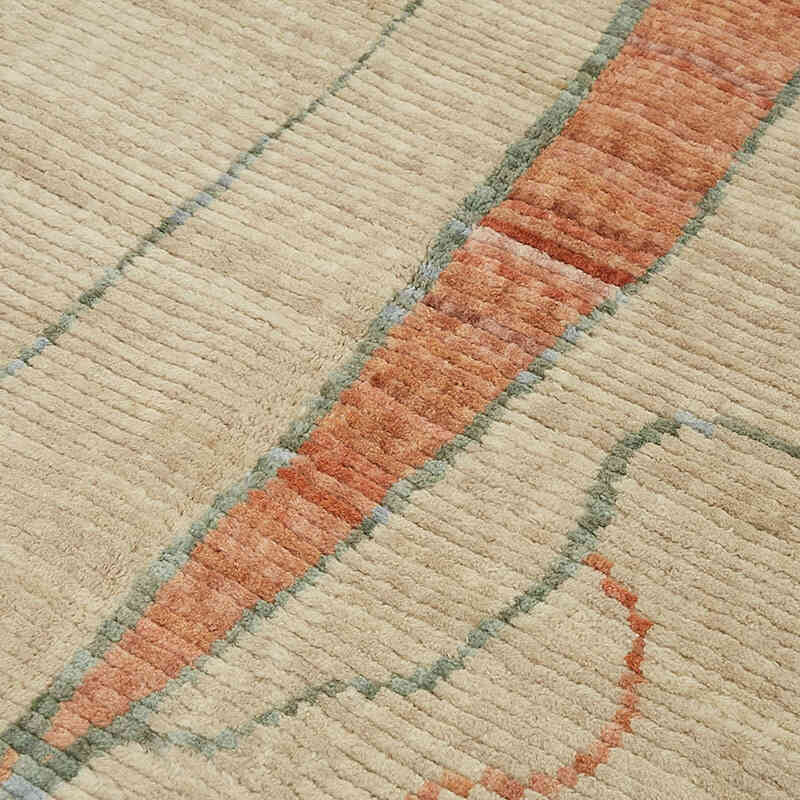New Contemporary Wool Rug - K0082456