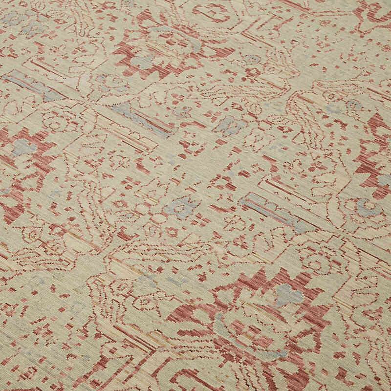Natural Fiber New Turkish Rug - K0082484