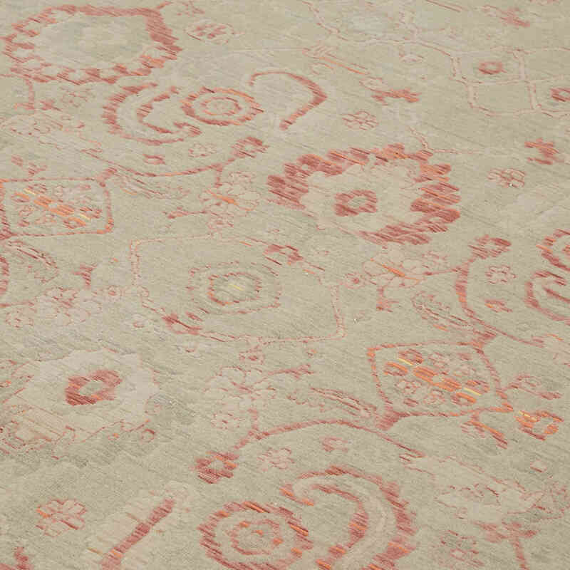 Natural Fiber New Turkish Rug - K0082527