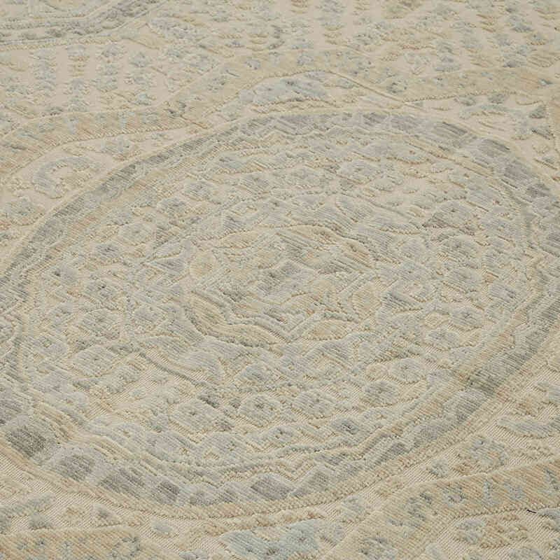 Natural Fiber New Turkish Rug - K0082537