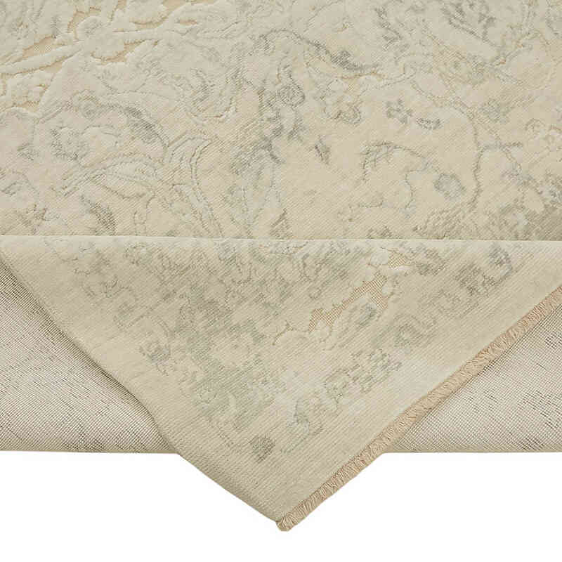 Natural Fiber New Turkish Rug - K0082554
