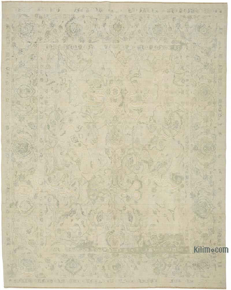 Natural Fiber New Turkish Rug - K0082554