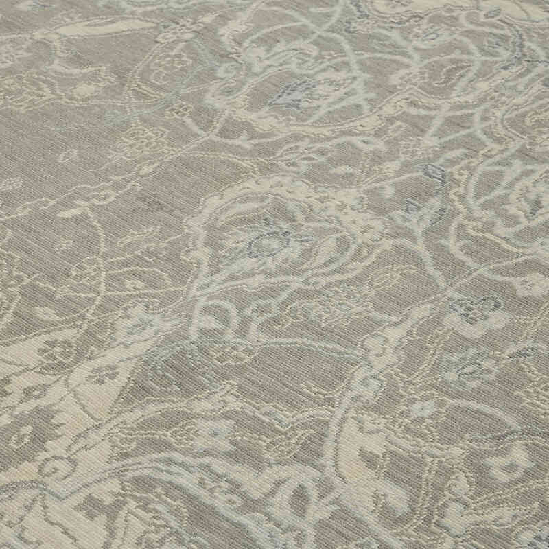 Natural Fiber New Turkish Rug - K0082555