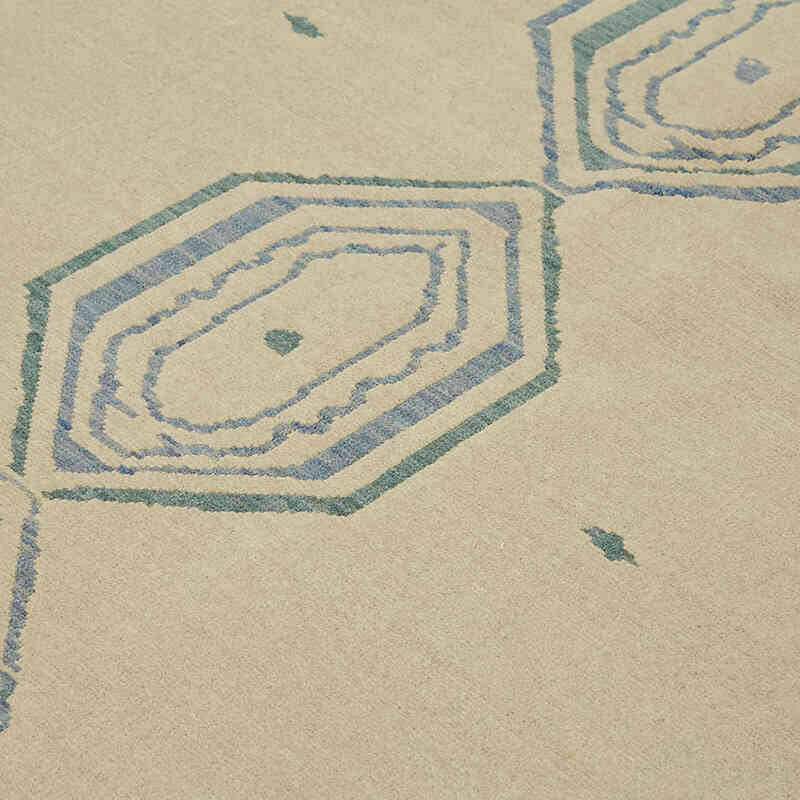 New Contemporary Wool Rug - K0082556