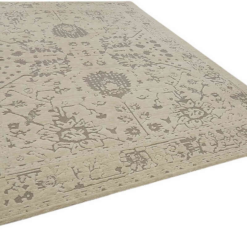 Natural Fiber New Turkish Rug - K0082581