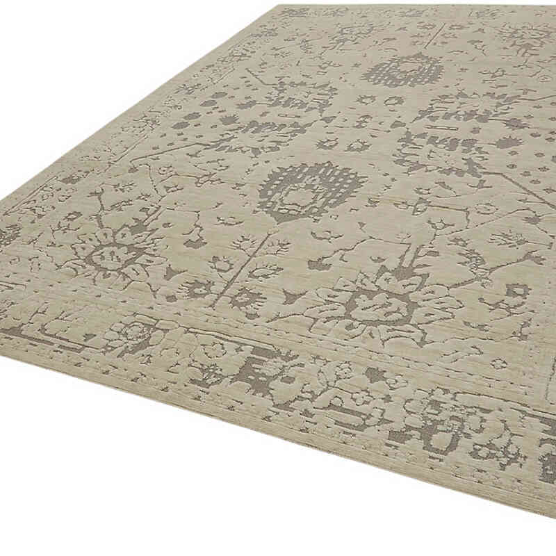 Natural Fiber New Turkish Rug - K0082581