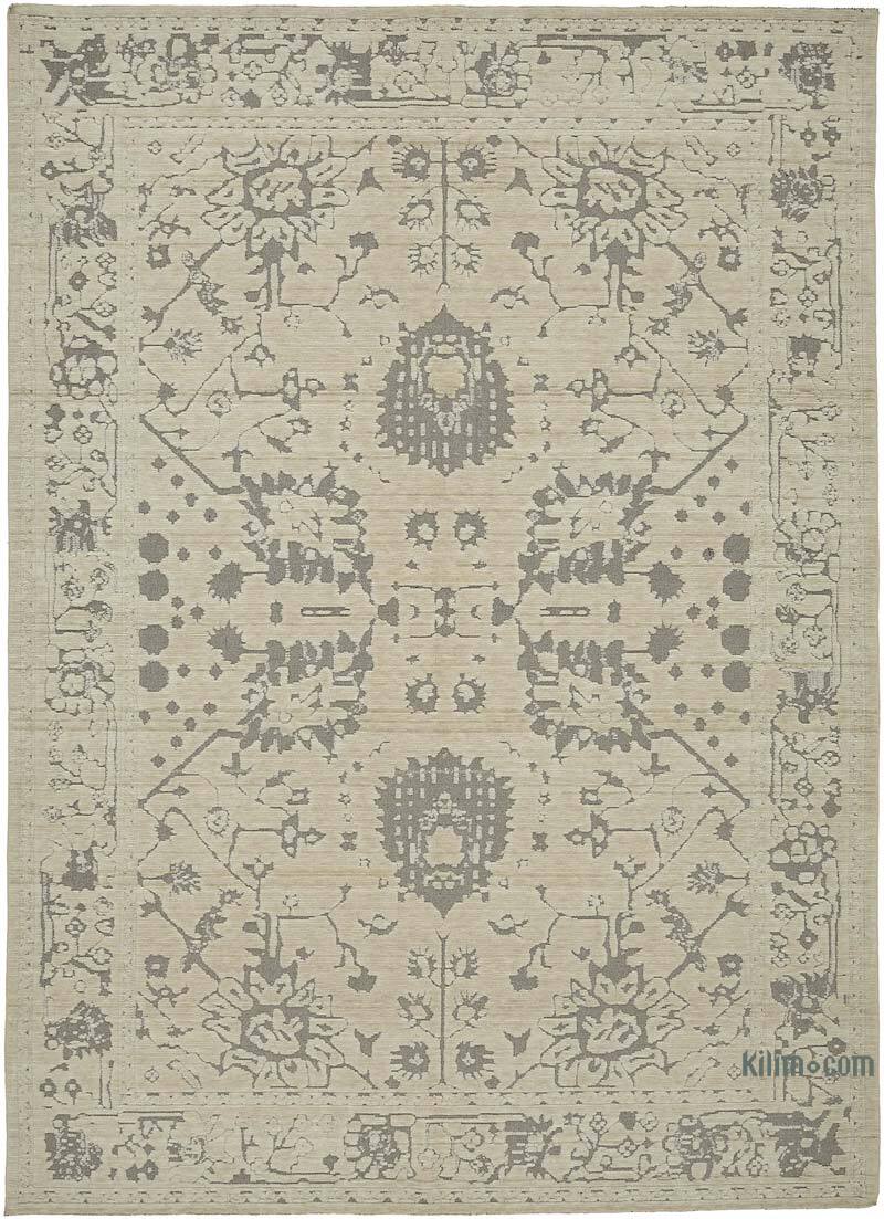 Natural Fiber New Turkish Rug - K0082581