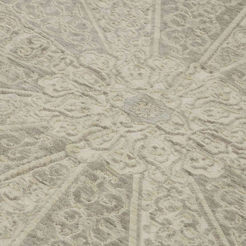 Natural Fiber New Turkish Rug - K0082583