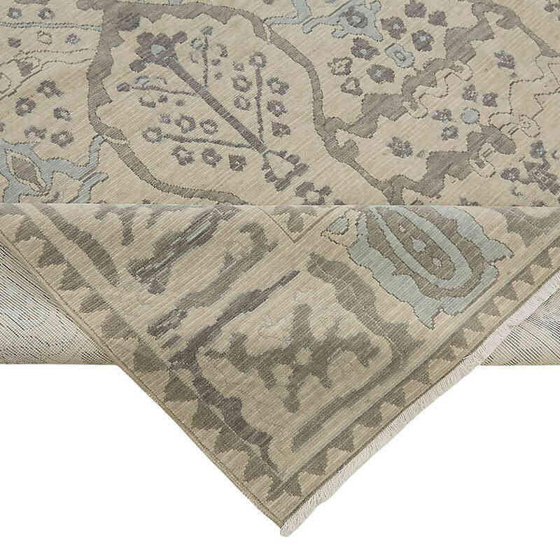 Natural Fiber New Turkish Rug - K0082585