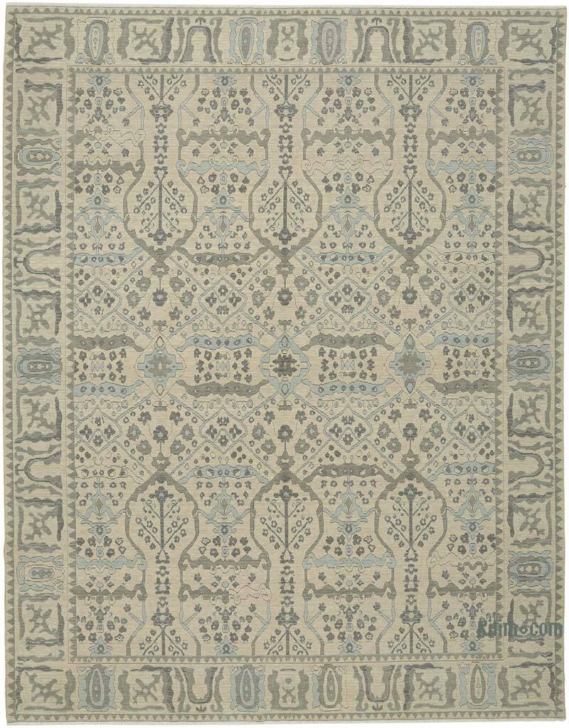 Natural Fiber New Turkish Rug - K0082585