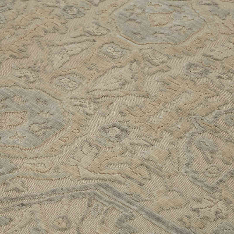 Natural Fiber New Turkish Rug - K0082596