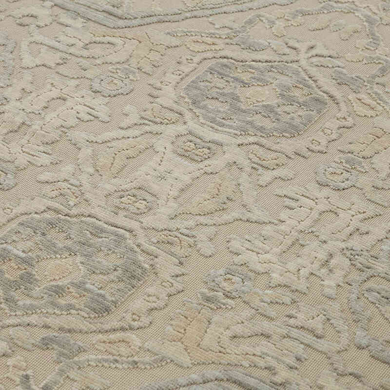 Natural Fiber New Turkish Rug - K0082599