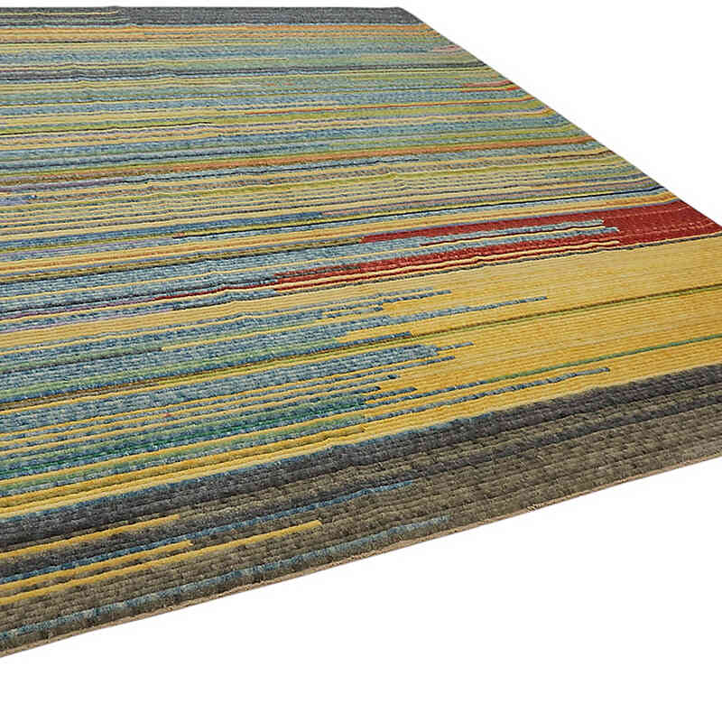 New Contemporary Wool Rug - K0082601