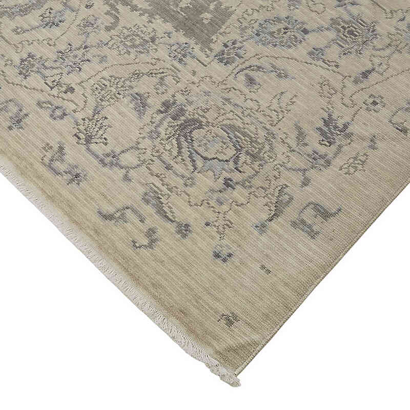 Natural Fiber New Turkish Rug - K0082607