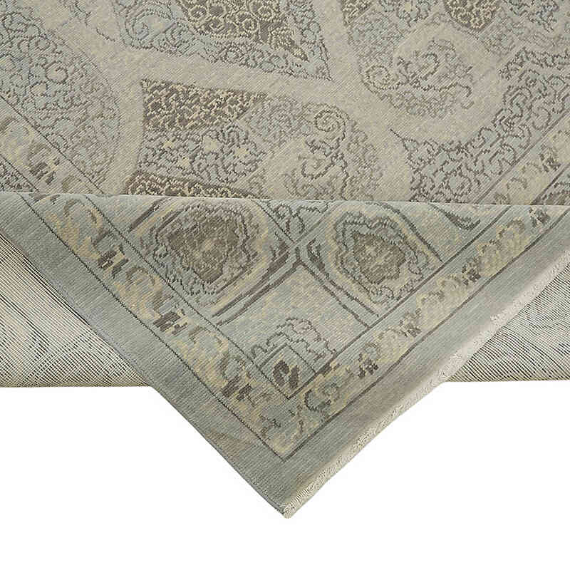 Natural Fiber New Turkish Rug - K0082608
