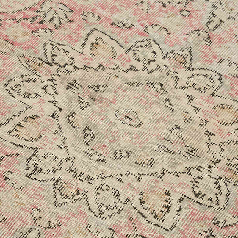 Alfombra Vintage Turca Anudada a Mano - 115 cm x 204 cm - K0082614