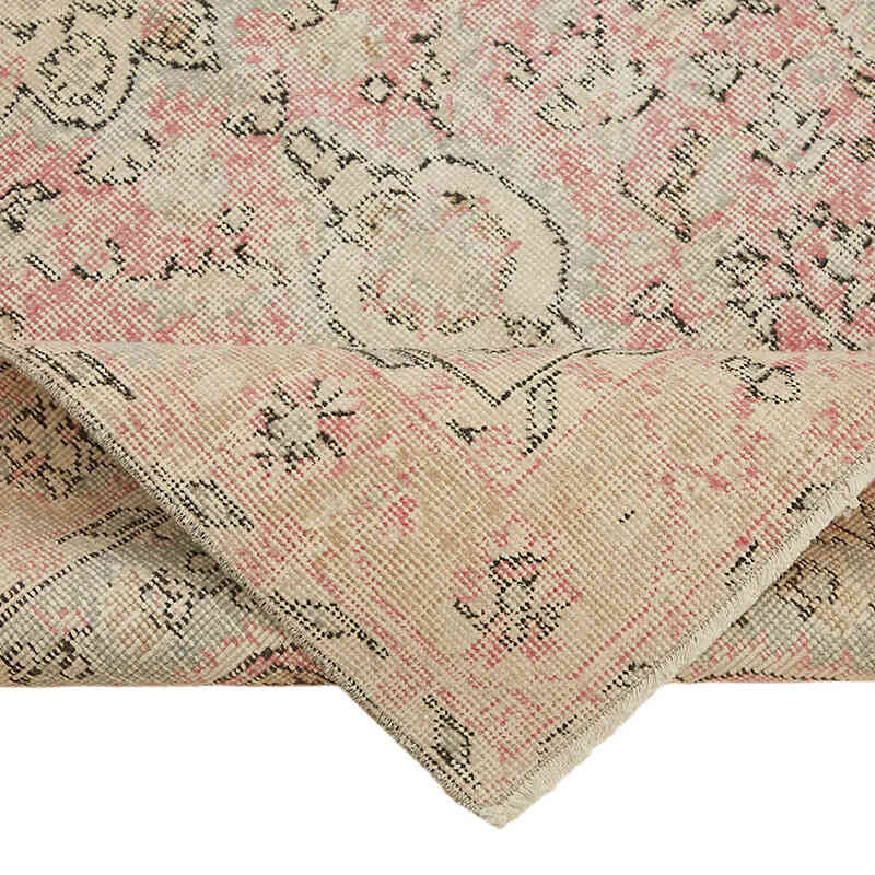 Alfombra Vintage Turca Anudada a Mano - 115 cm x 204 cm - K0082614