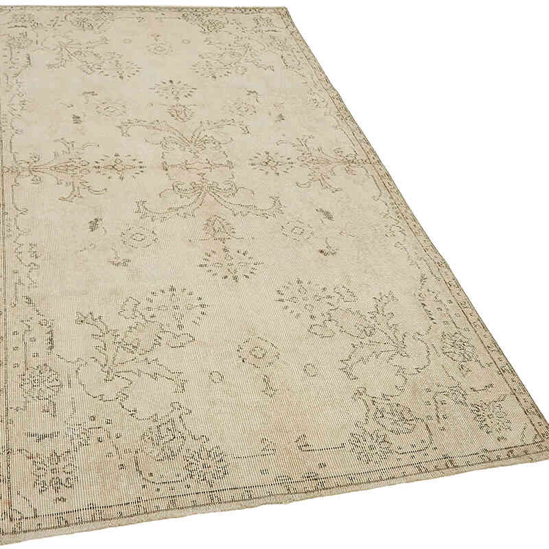 Vintage Turkish Hand-Knotted Rug - 3' 9" x 6' 10" (45" x 82") - K0082615