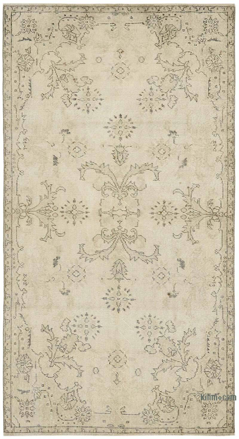 Vintage Turkish Hand-Knotted Rug - 3' 9" x 6' 10" (45" x 82") - K0082615
