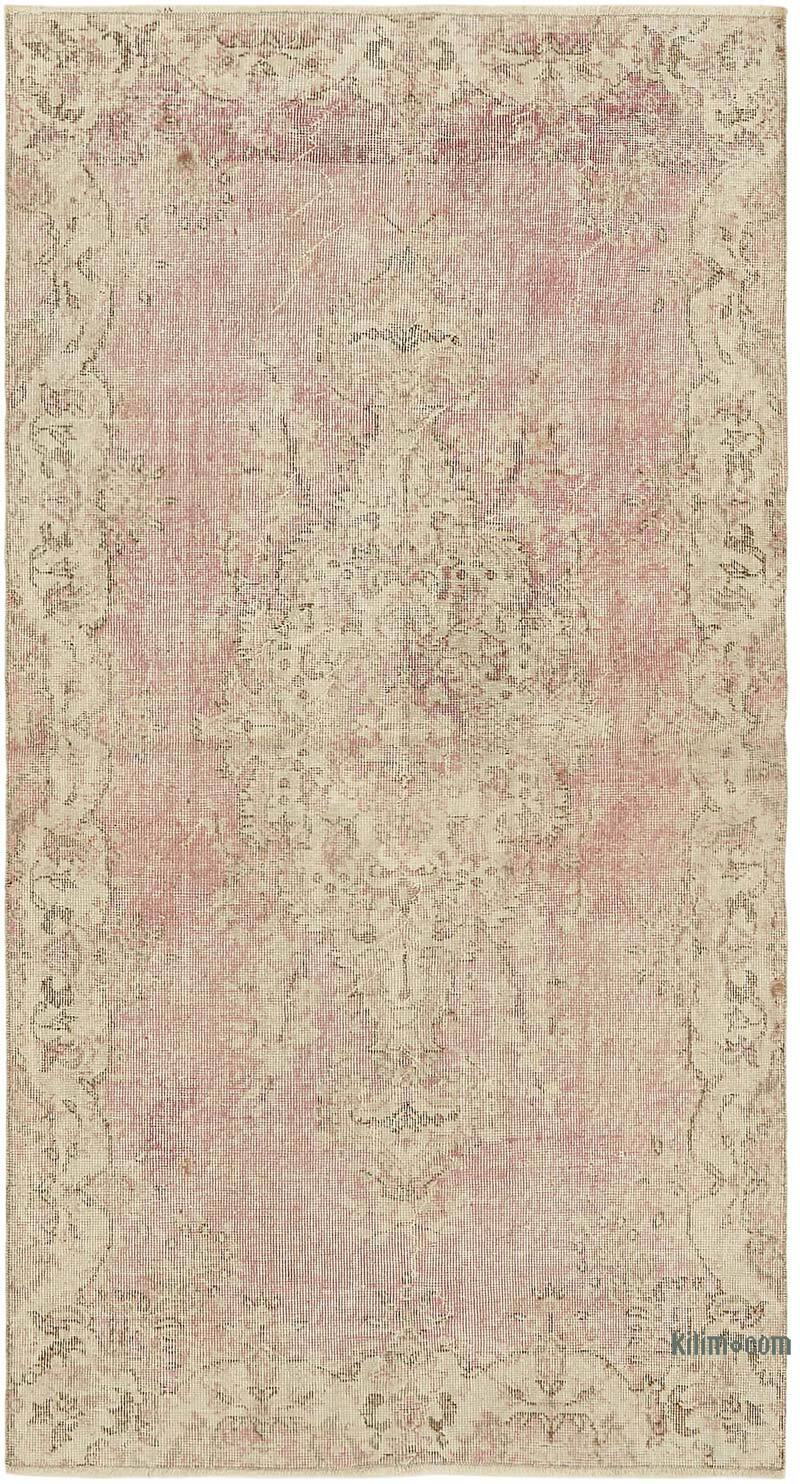 Vintage Turkish Hand-Knotted Rug - 3' 8" x 6' 10" (44" x 82") - K0082616