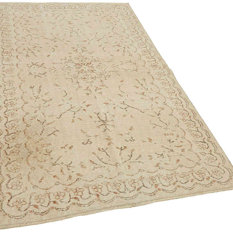 Vintage Turkish Hand-Knotted Rug - 4'  x 6' 8" (48" x 80") - K0082617