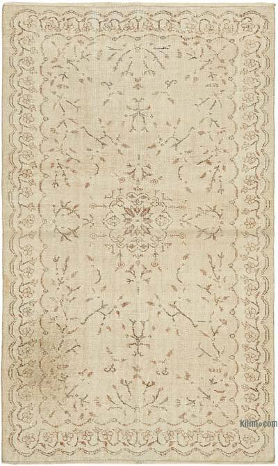 Alfombra Vintage Turca Anudada a Mano - 122 cm x 204 cm