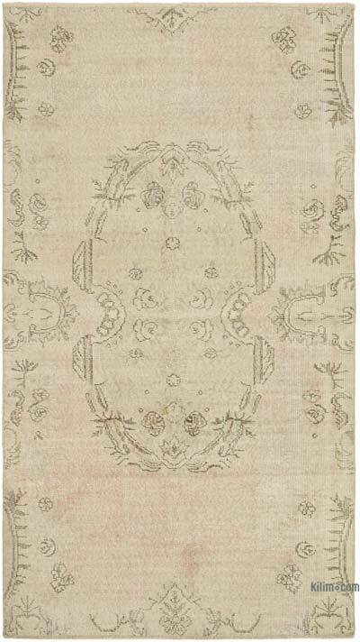 El Dokuma Vintage Halı - 120 cm x 213 cm