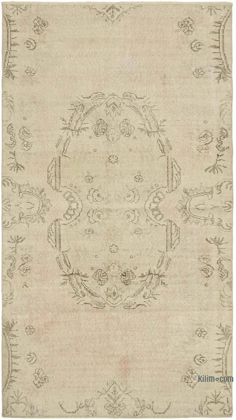 El Dokuma Vintage Halı - 120 cm x 213 cm - K0082618