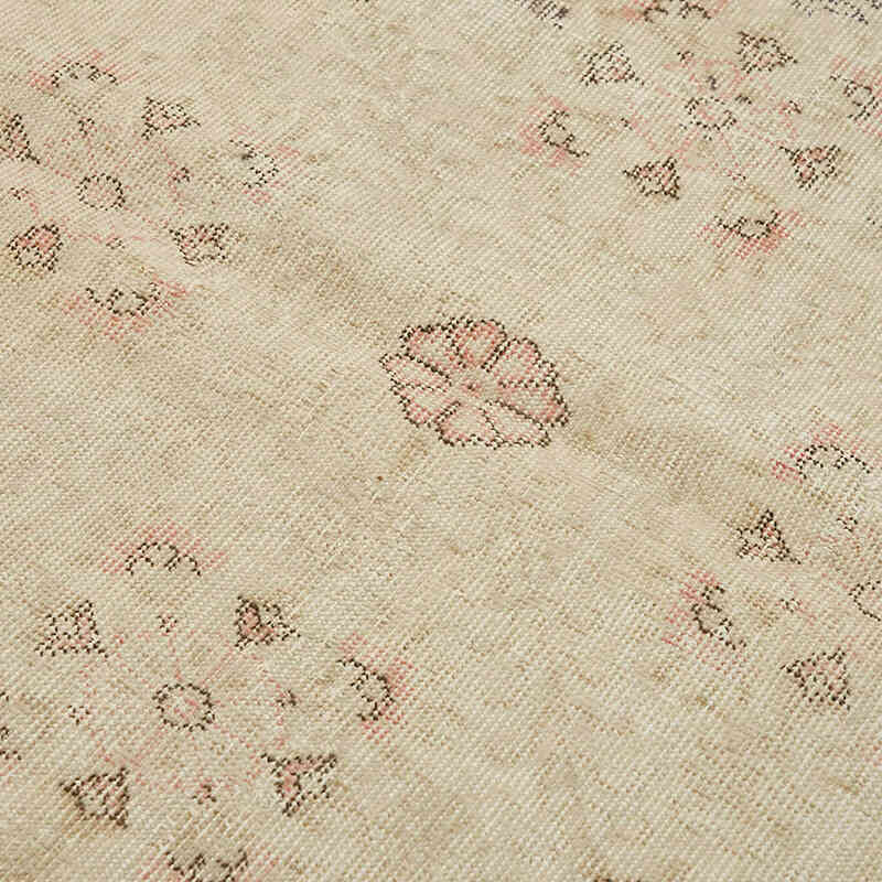 El Dokuma Vintage Halı - 118 cm x 202 cm - K0082620