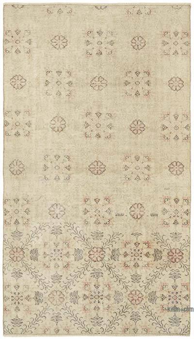 Vintage Turkish Hand-Knotted Rug - 3' 10" x 6' 8" (46" x 80")
