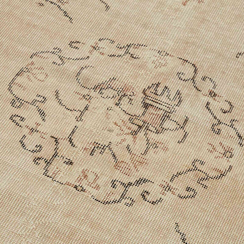 Vintage Turkish Hand-Knotted Rug - 3' 8" x 7' 3" (44" x 87") - K0082622