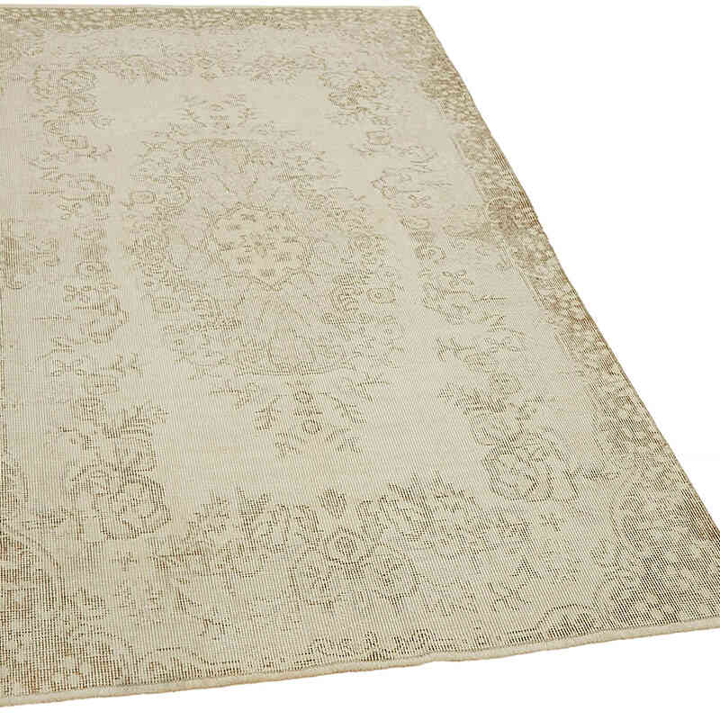 El Dokuma Vintage Halı - 117 cm x 195 cm - K0082624